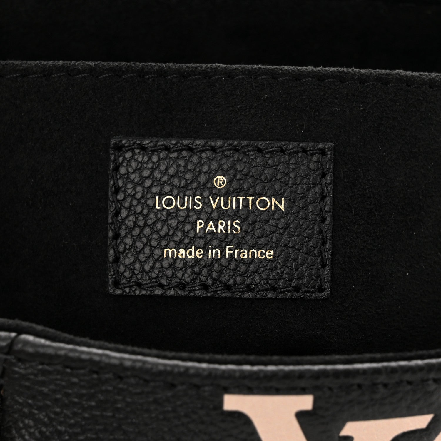 Louis Vuitton Empreinte Monogram Giant Favorite Black Beige 6 of 11