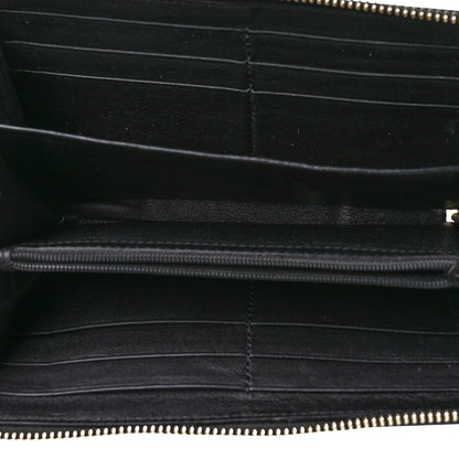 Gucci Guccissima Sukey Zip Around Wallet Black 5 of 8