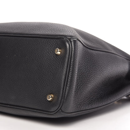 Christian Dior Bullcalf Medium Diorissimo Tote Black Rose Indien 7 of 11