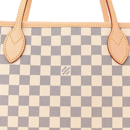 Louis Vuitton LOUIS VUITTON Damier Azur Neo Neverfull MM 7 of 10