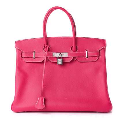 Hermes Epsom Birkin 35 Rose Tyrien 1 of 10