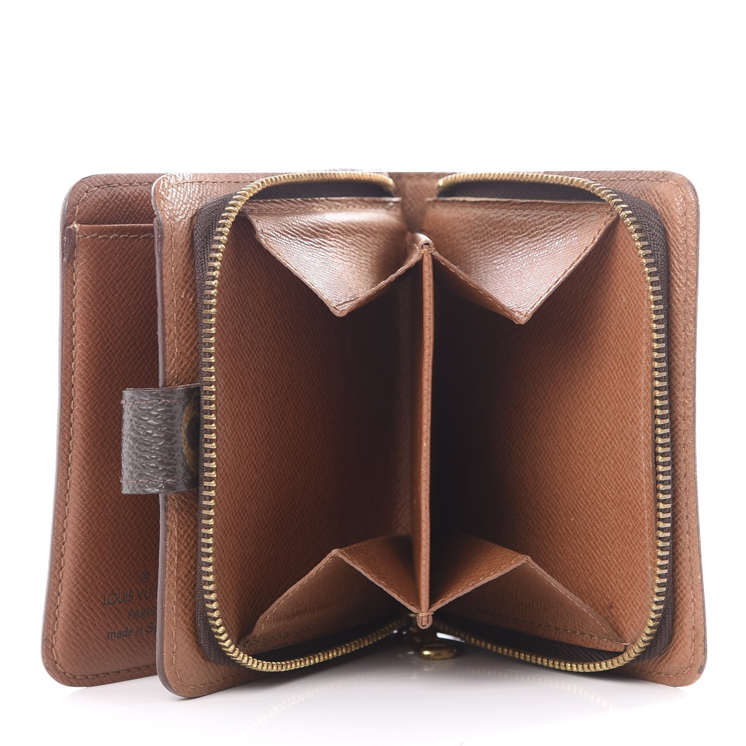 Louis Vuitton Monogram Compact Zippe Zipped Wallet 9 of 10
