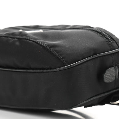 Prada Tessuto Nylon Saffiano Belt Bag Black 10 of 10