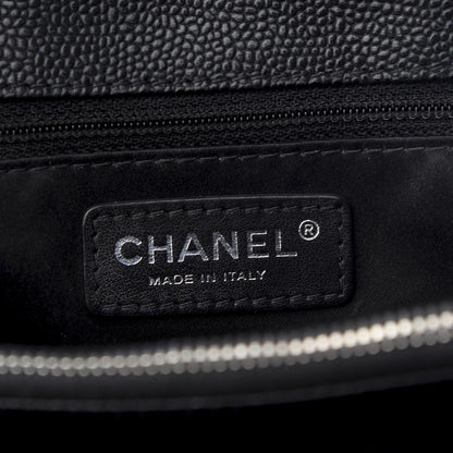 Chanel Caviar Quilted Grand Shopping Tote GST Black 7 of 8