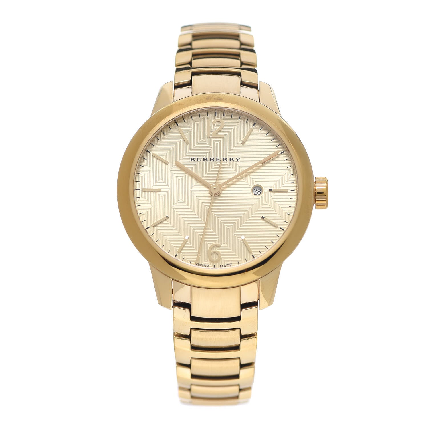Burberry Stainless Steel 32mm Classic Quartz Watch Gold BU10109 1 of 5