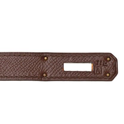 Hermes Courchevel Kelly Retourne 35 Noisette 7 of 13