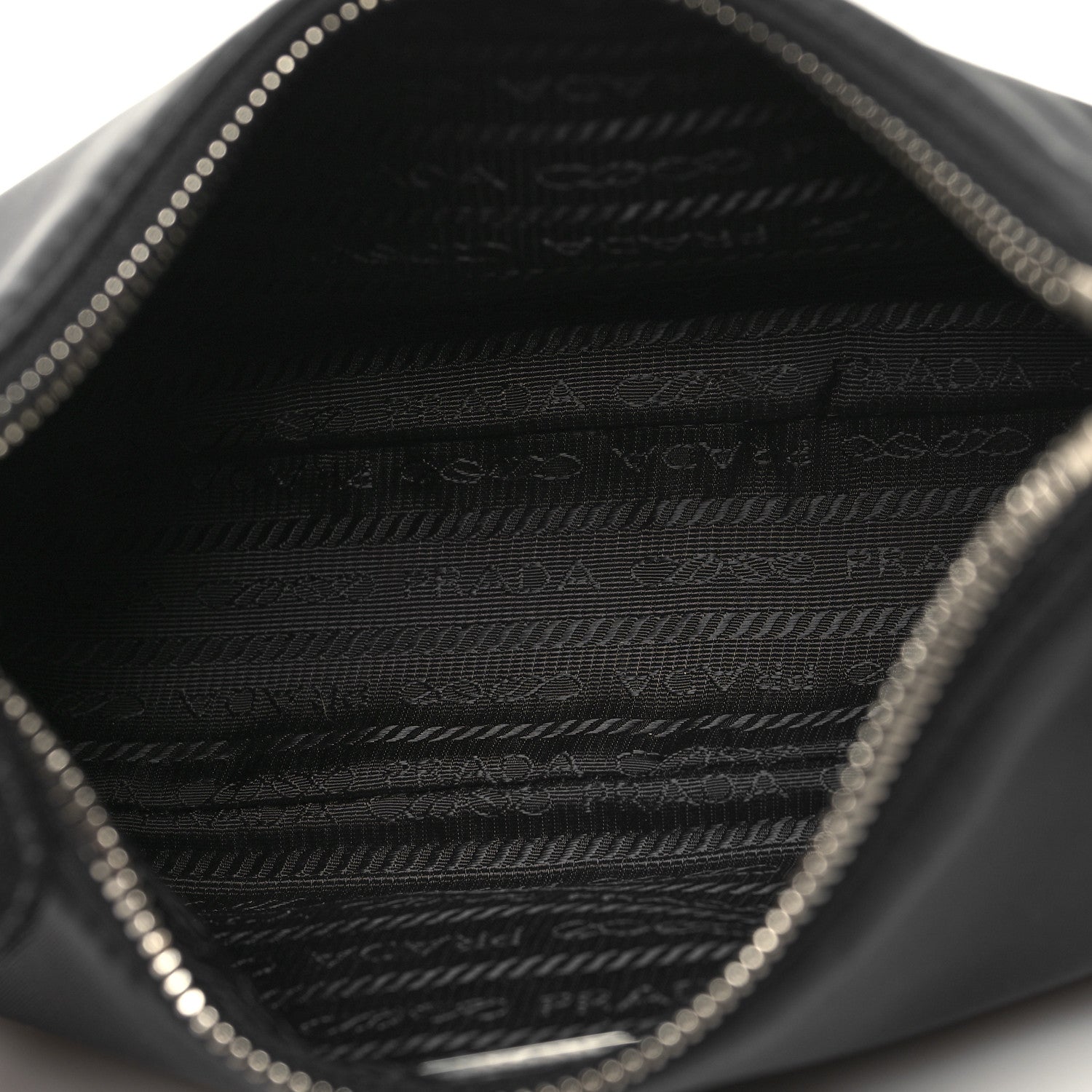 Prada Tessuto Nylon Saffiano Mini Re-Edition 2005 Bag Black 5 of 9