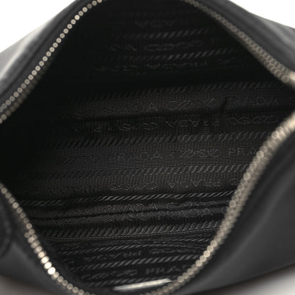 Prada Tessuto Nylon Saffiano Mini Re-Edition 2005 Bag Black 5 of 9