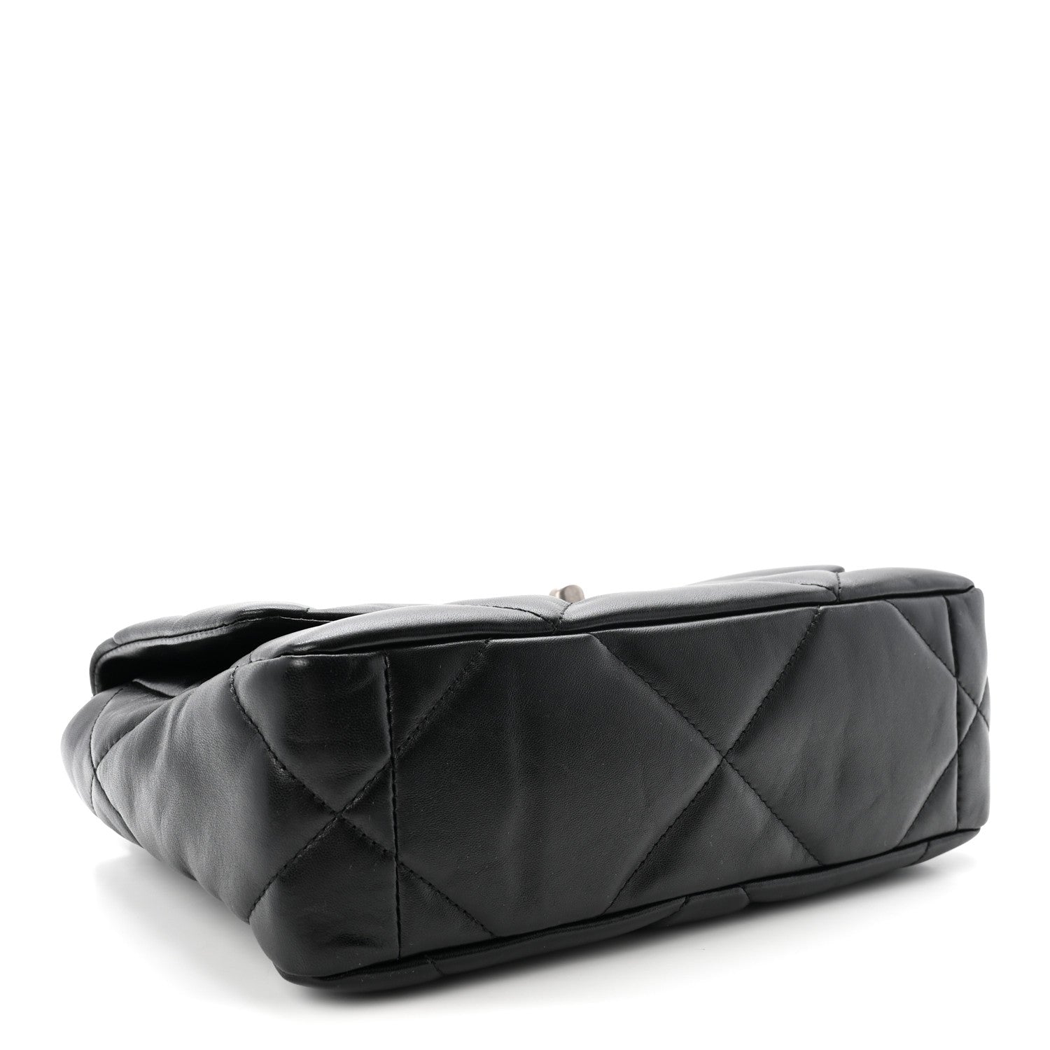 Chanel Lambskin Quilted Medium Chanel 19 Flap Black 4 of 10