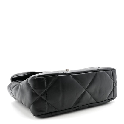 Chanel Lambskin Quilted Medium Chanel 19 Flap Black 4 of 10