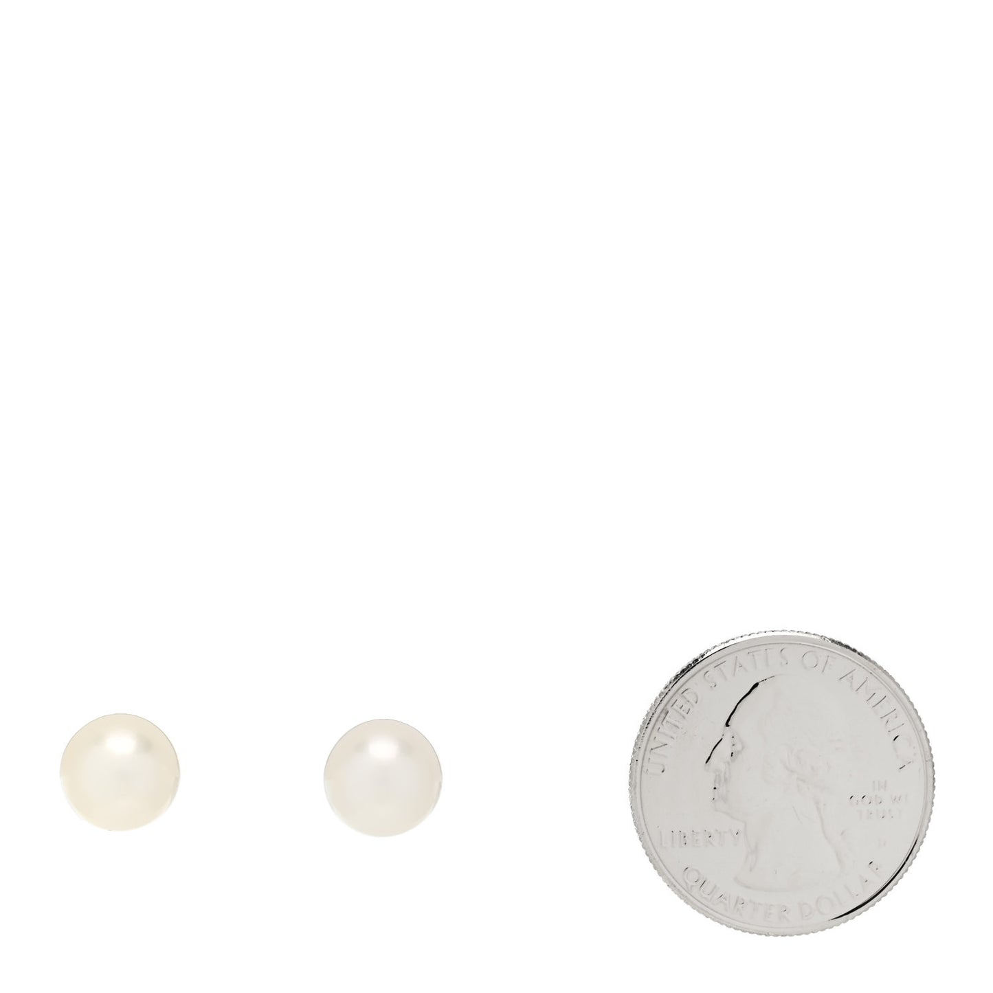 Sterling Silver Freshwater Cultured Pearl 9-9.5mm Ziegfeld Earrings