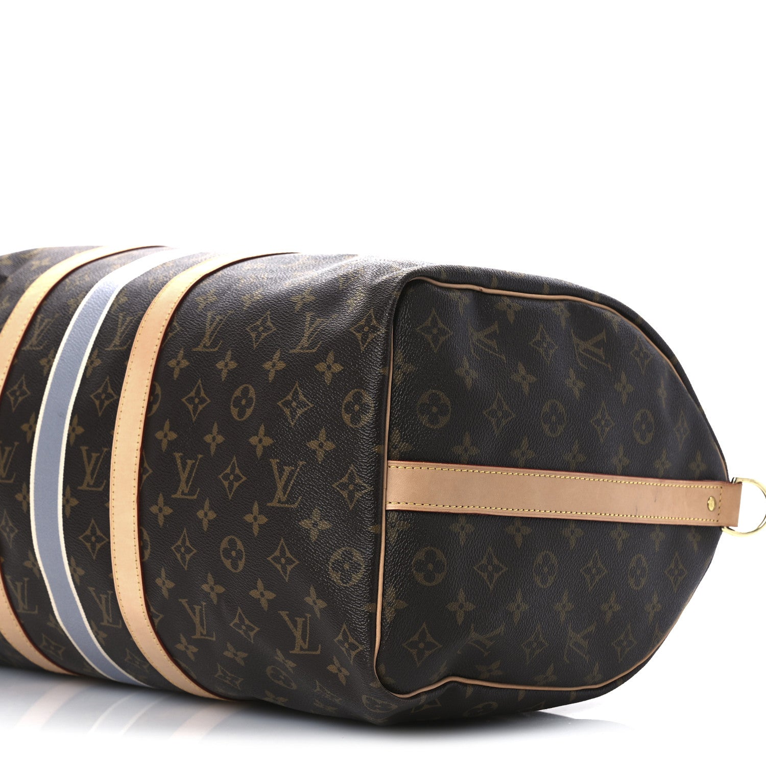 Louis Vuitton Monogram My LV Heritage Keepall Bandouliere 50 Light Gray White 10 of 13