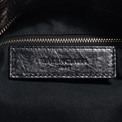 Balenciaga Agneau Giant 12 Silver Hardware Town Black 6 of 10