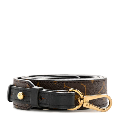 Louis Vuitton Monogram Bandouliere Shoulder Strap Black 1 of 11