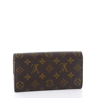 Louis Vuitton Monogram Sarah Wallet 3 of 12