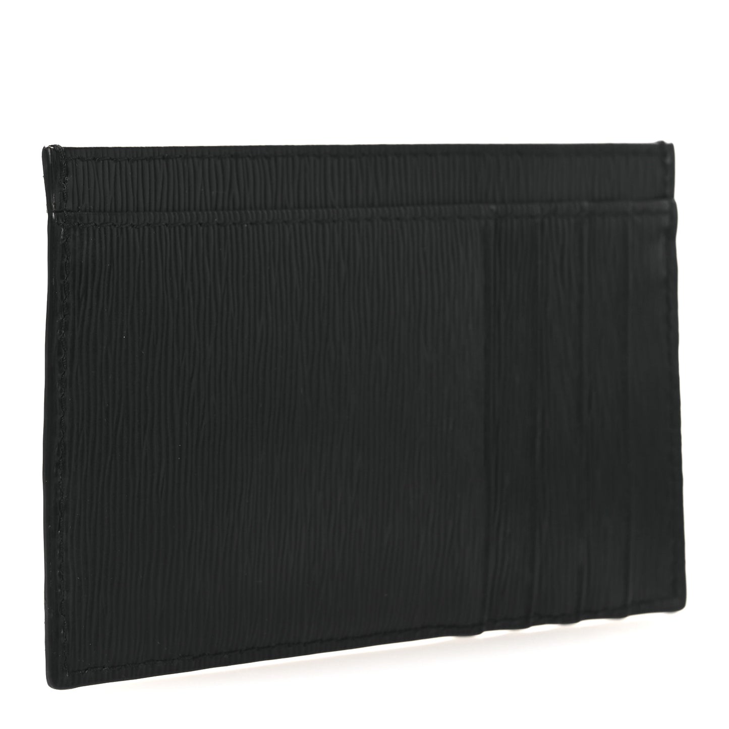Vitello Move Triangle Logo Card Case Black