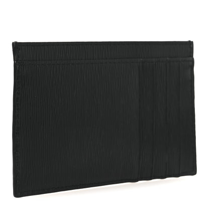 Prada Vitello Move Triangle Logo Card Case Black 3 of 8