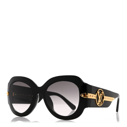 Louis Vuitton Acetate Paris Texas Sunglasses Z1132E Black 1 of 8
