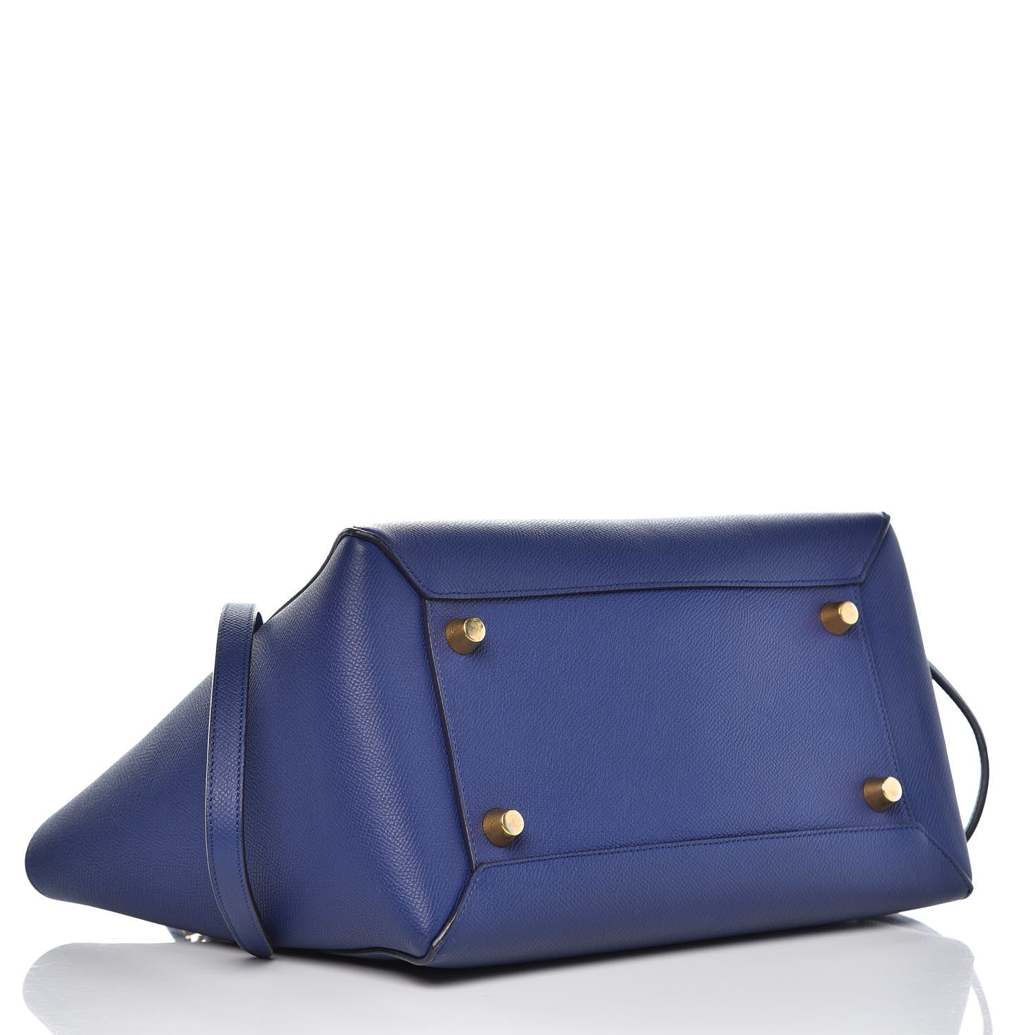 Celine Grained Calfskin Mini Belt Bag Indigo 4 of 12