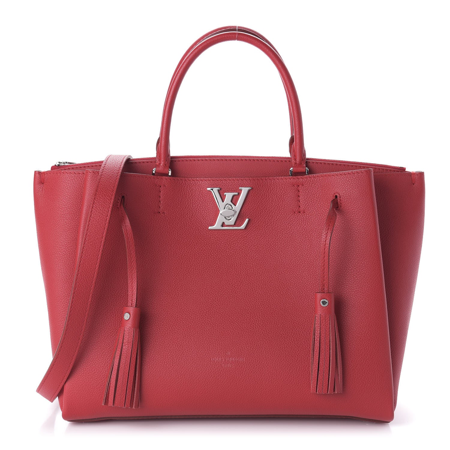 Louis Vuitton Calfskin Lockmeto Rubis 1 of 10