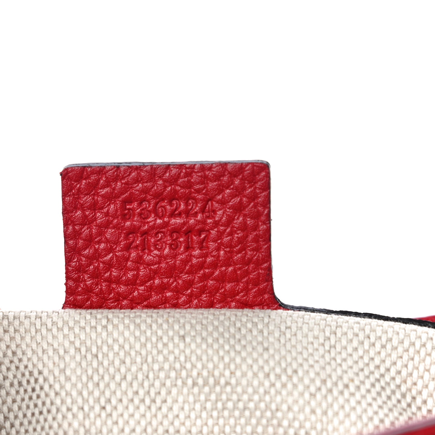 Pebbled Calfskin Medium Soho Flap Crossbody Vibrant Red