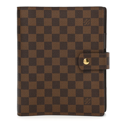 Louis Vuitton Damier Ebene Large Ring Agenda Cover 1 of 7