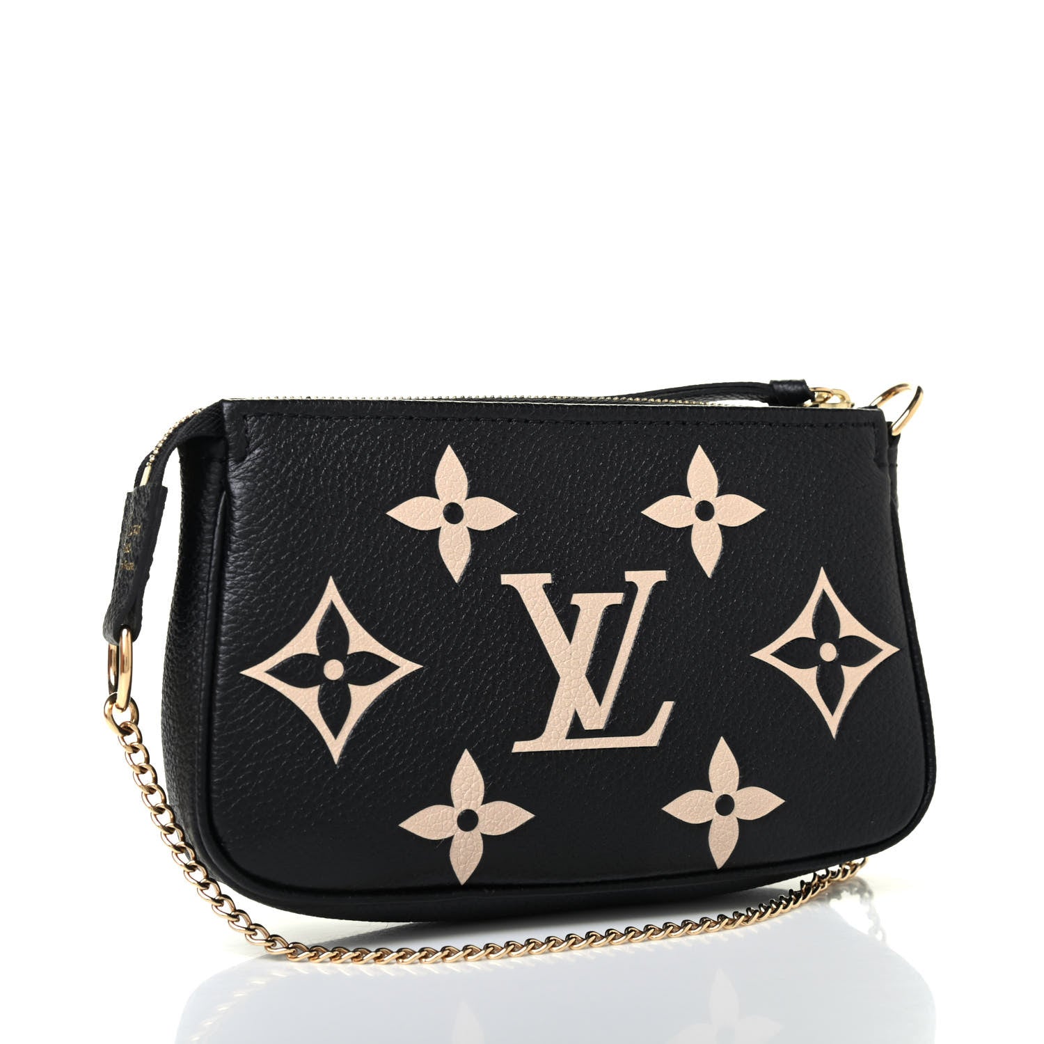 Louis Vuitton Empreinte Monogram Giant Mini Pochette Accessories Black 2 of 4