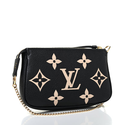 Louis Vuitton Empreinte Monogram Giant Mini Pochette Accessories Black 2 of 4