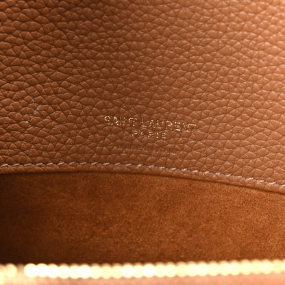 Saint Laurent Grained Calfskin Small Supple Sac De Jour Cinnamon 6 of 10