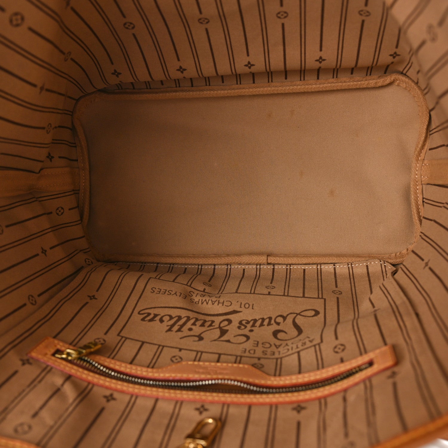 Louis Vuitton Monogram Neverfull MM 5 of 9