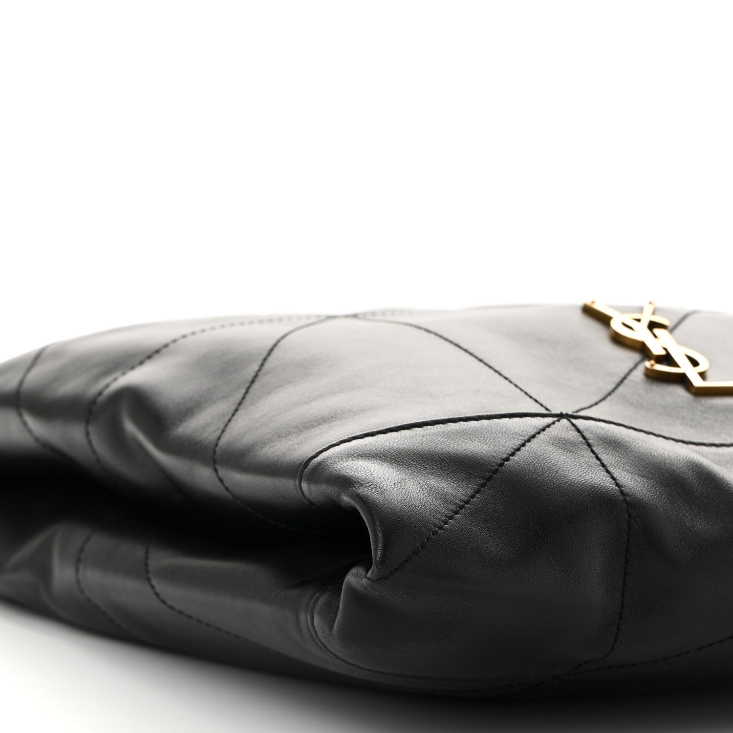 Saint Laurent Lambskin Matelasse Monogram Medium Jamie 4.3 Pochon Black 10 of 12