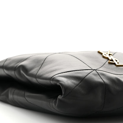 Saint Laurent Lambskin Matelasse Monogram Medium Jamie 4.3 Pochon Black 10 of 12