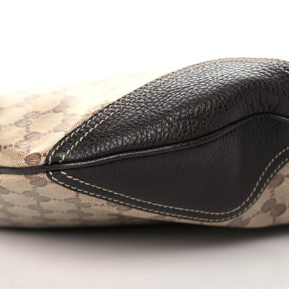 Gucci Crystal Monogram Large Princy Hobo Dark Brown 5 of 12