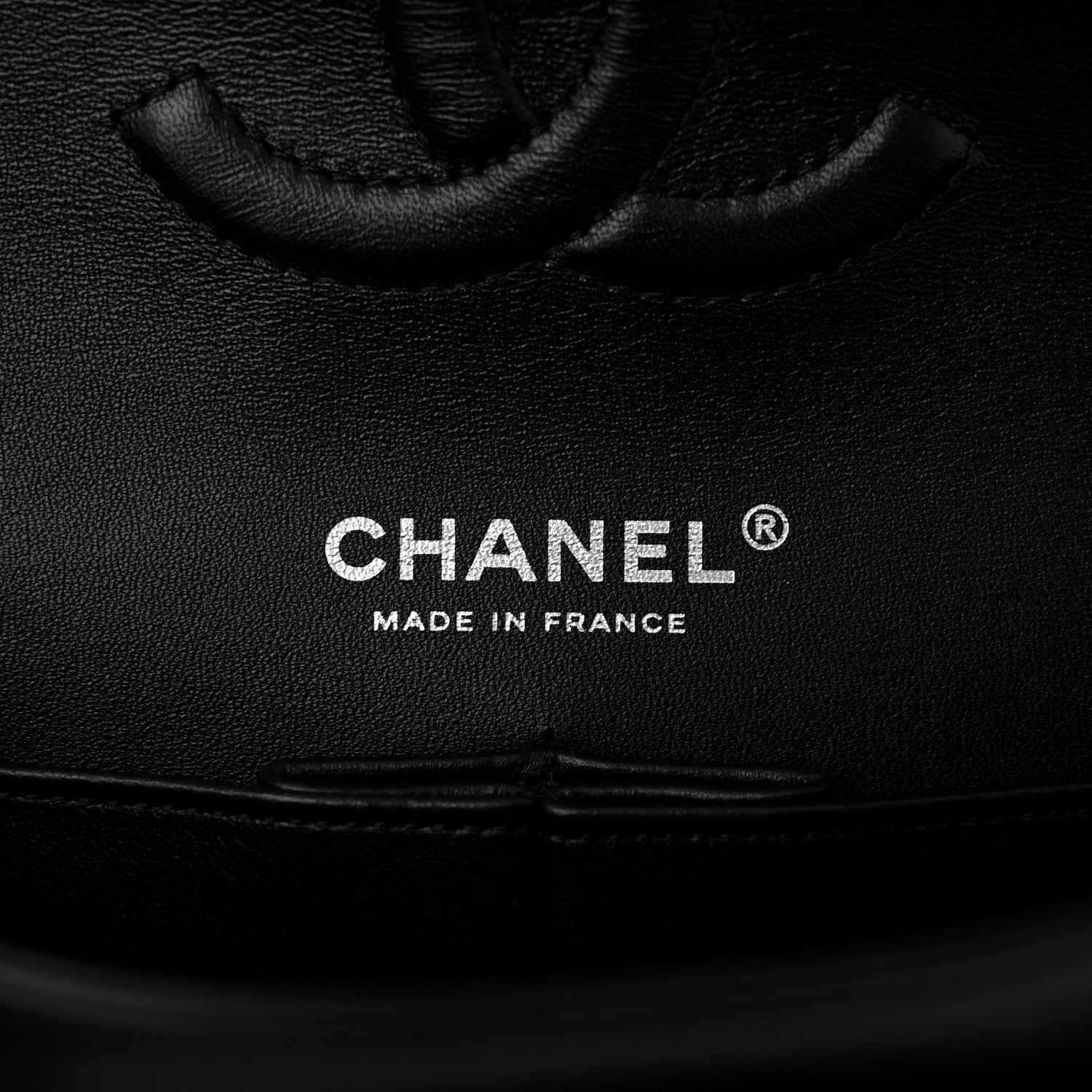 Chanel Lambskin Quilted Medium Double Flap So Black 6 of 11