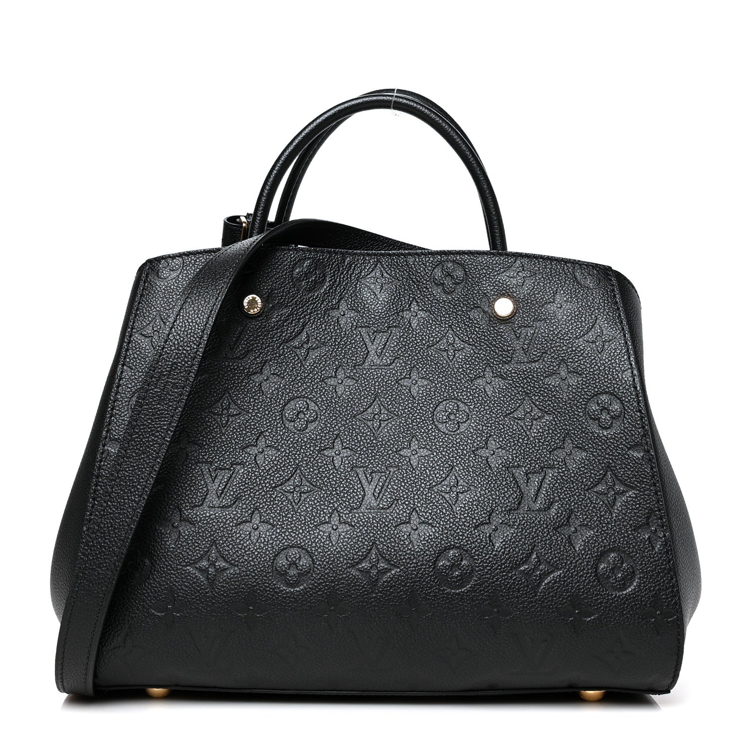 Louis Vuitton Empreinte Montaigne MM Black 1 of 10