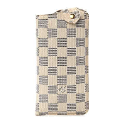 Louis Vuitton Damier Azur Sunglasses Case MM 1 of 6