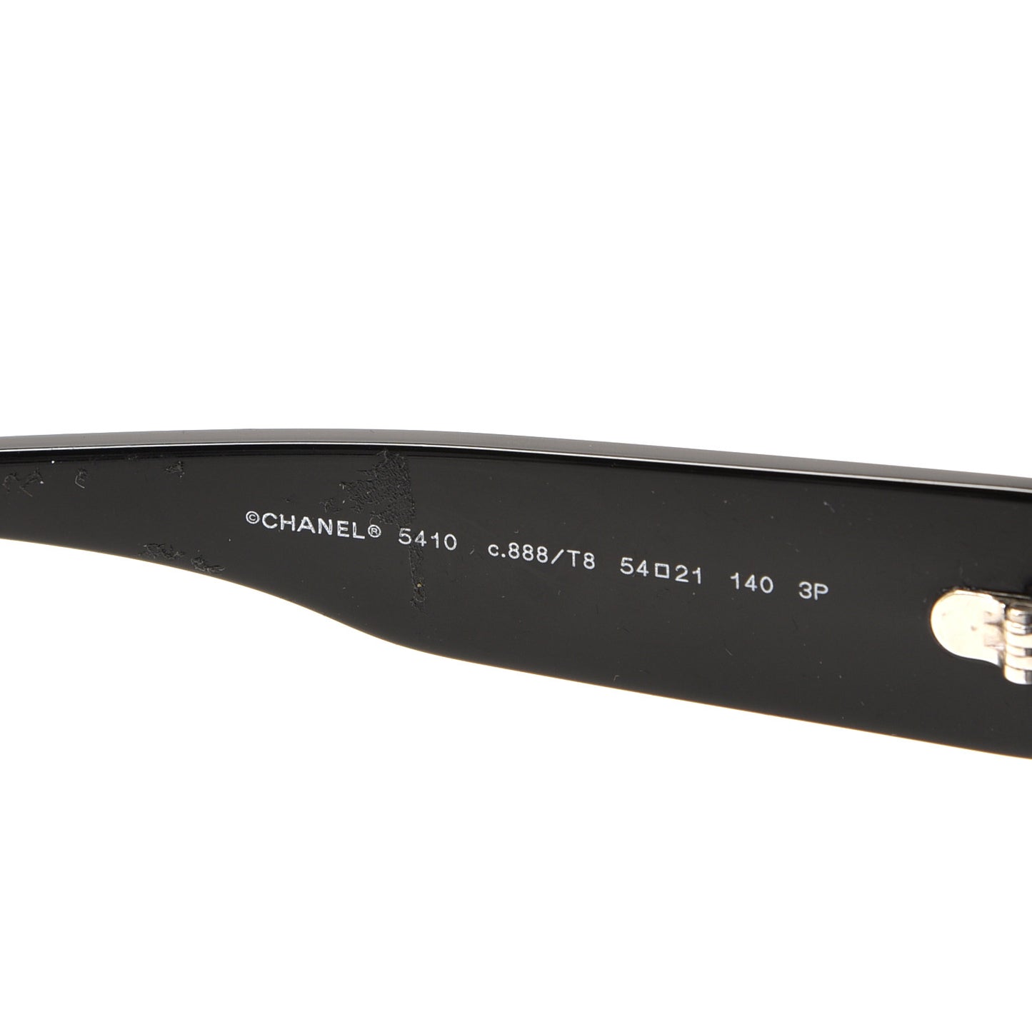 Acetate Polarized Round Sunglasses 5410 Black