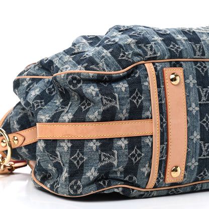 Louis Vuitton Denim Raye Cabas GM 9 of 16