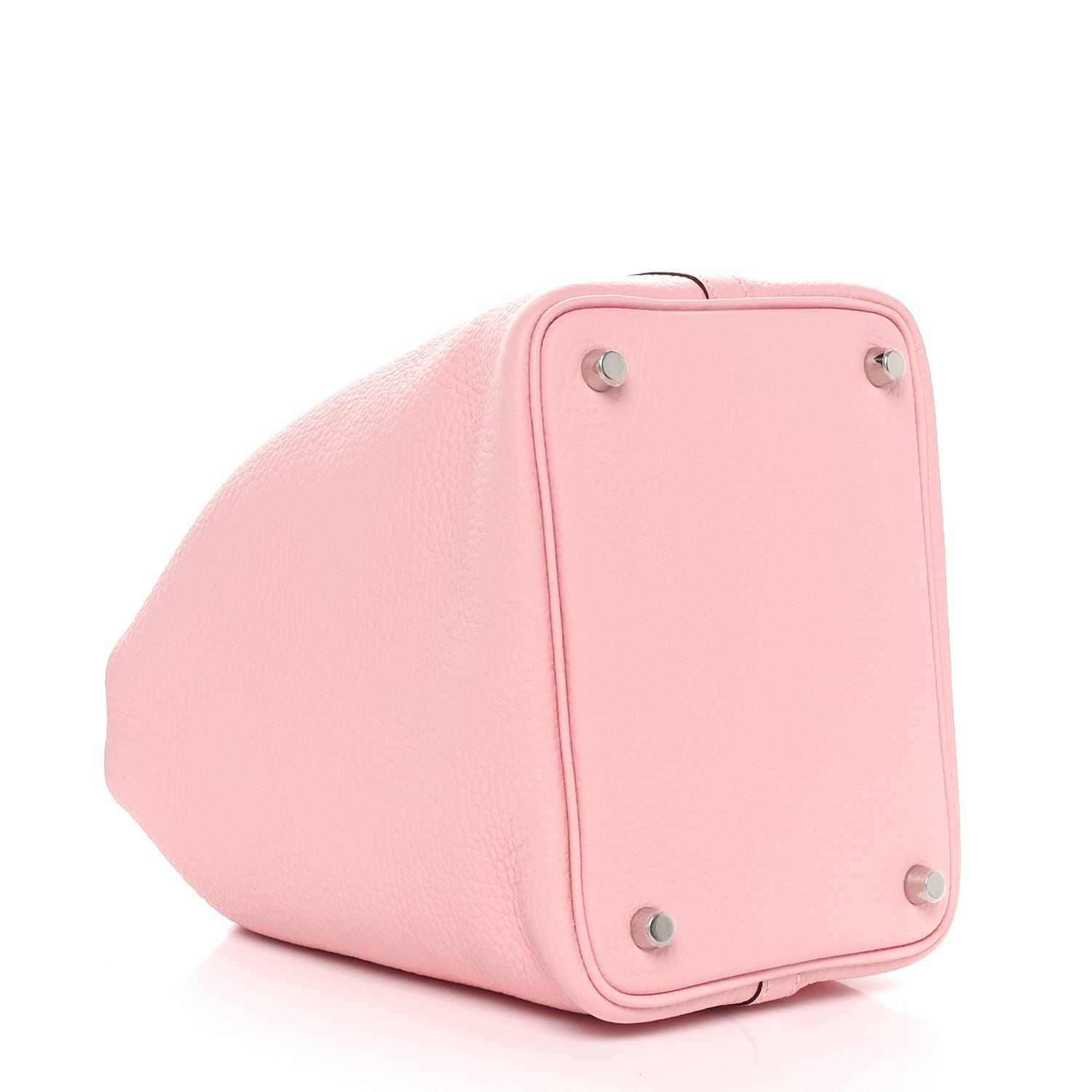 Hermes Taurillon Clemence Picotin Lock 18 PM  Rose Sakura 4 of 11