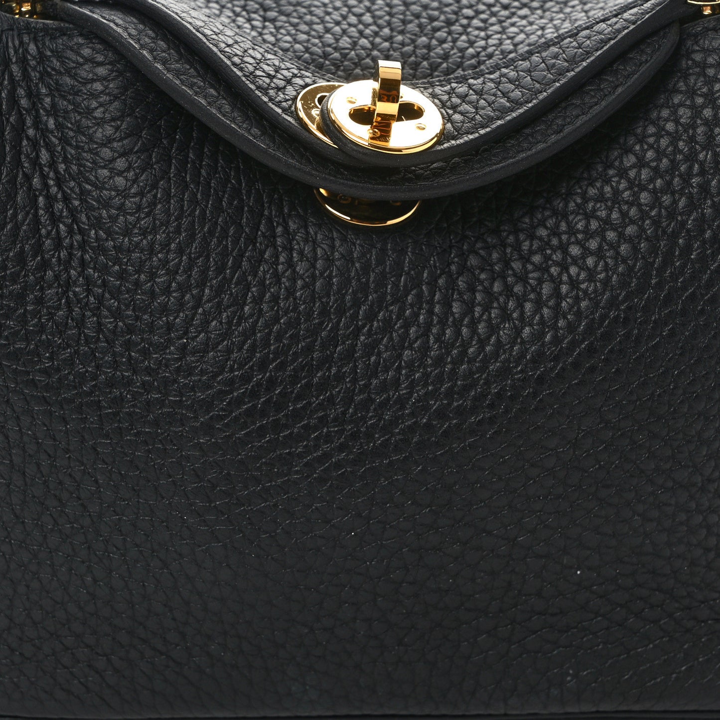 Taurillon Clemence Mini Lindy 20 Black