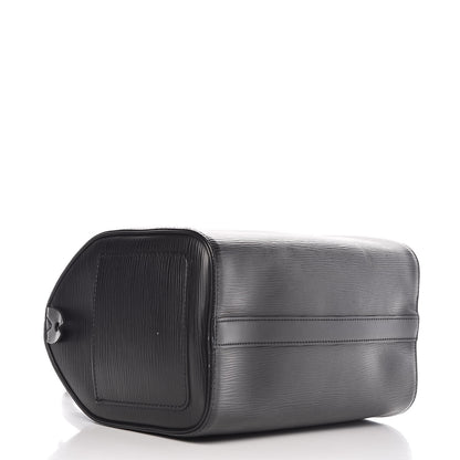 Louis Vuitton Epi Speedy 25 Black 4 of 14