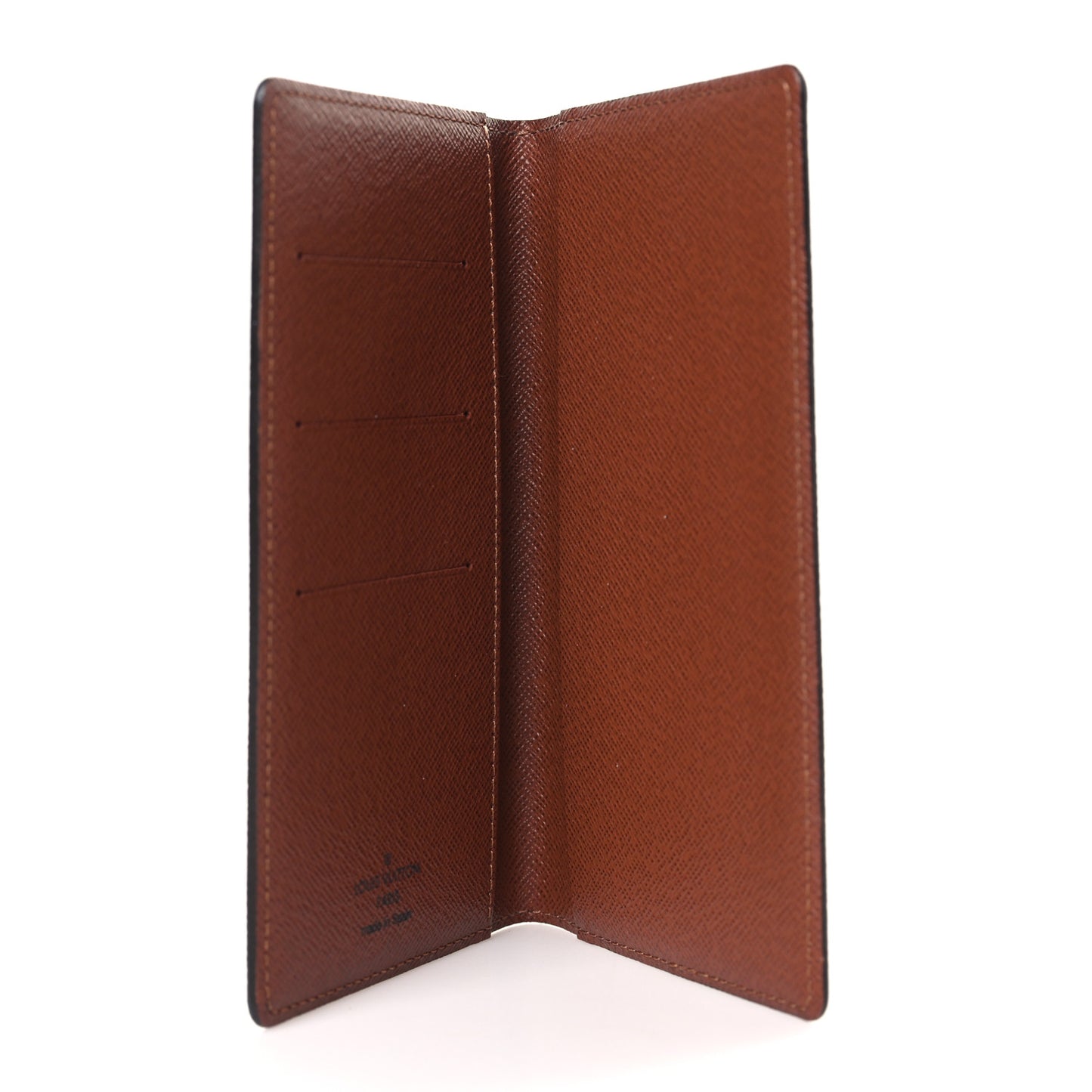 Monogram Checkbook Holder Case Wallet