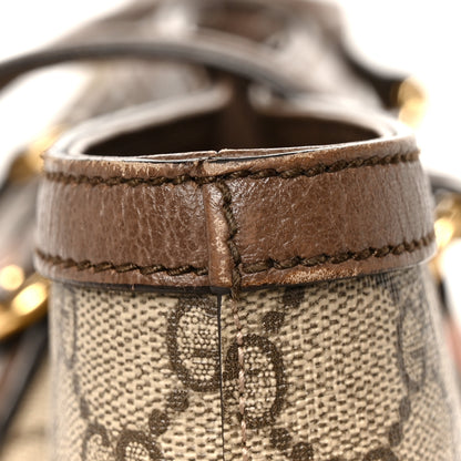 Gucci GG Supreme Monogram Medium Ophidia Shopping Tote Brown 15 of 16