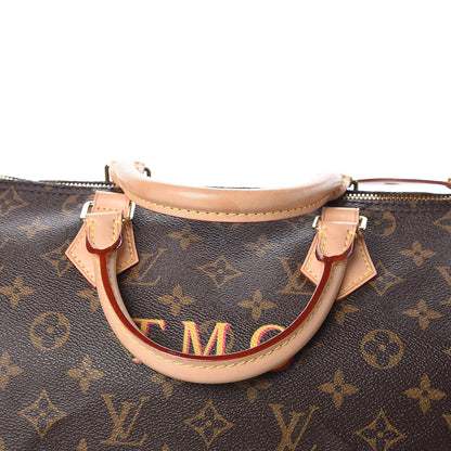 Louis Vuitton Monogram My LV Heritage Speedy 30 Fuchsia Yellow 11 of 17