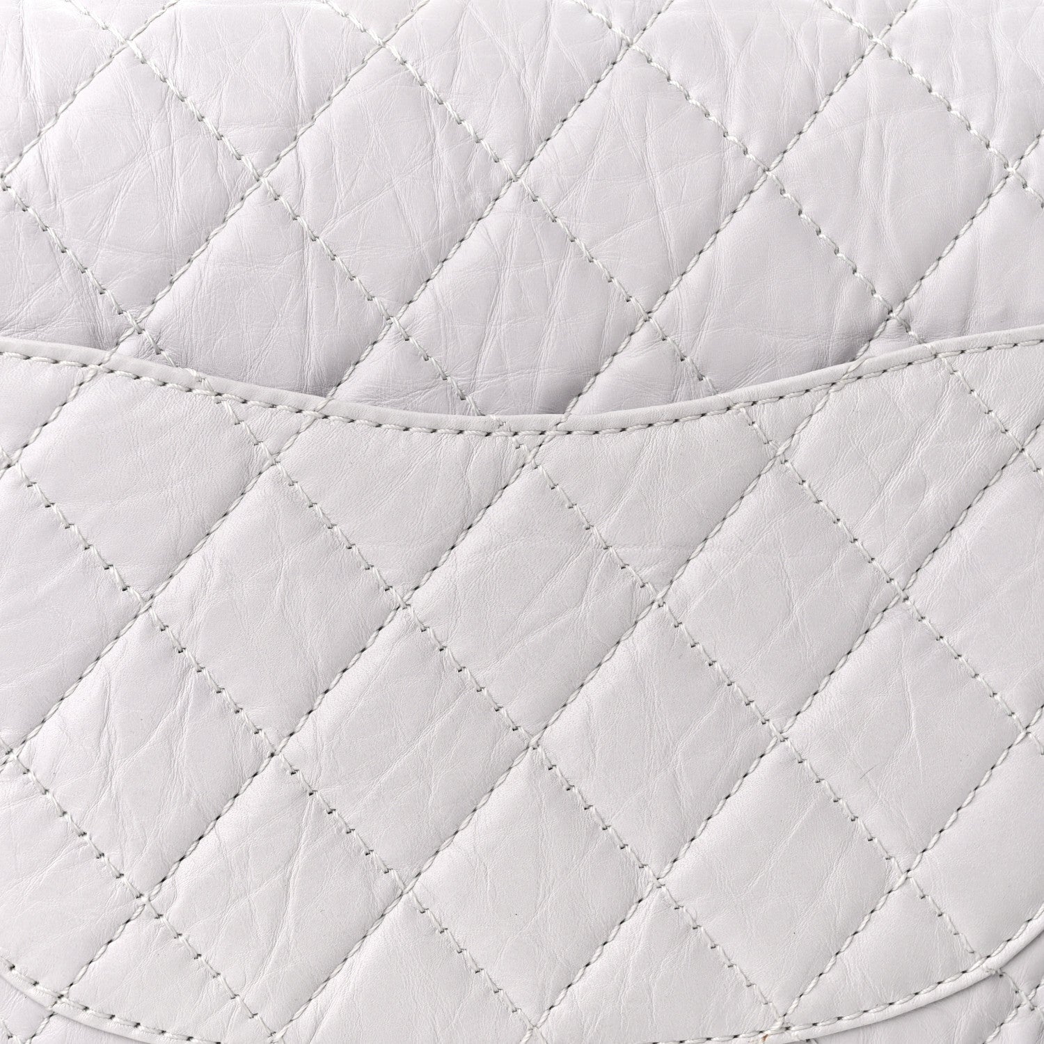 Chanel Aged Calfskin Quilted 2.55 Reissue 226 Flap White 10 of 12
