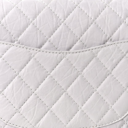 Chanel Aged Calfskin Quilted 2.55 Reissue 226 Flap White 10 of 12