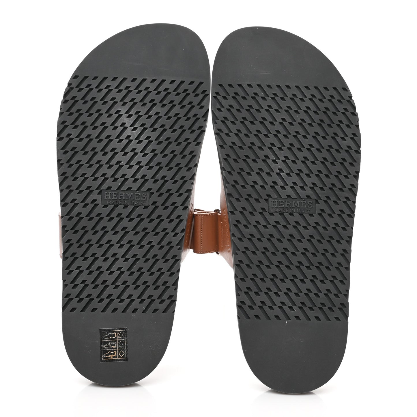 Calfskin Mens Chypre Sandals 43.5 Gold