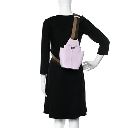 Fendi Vitello Grace Matte Mini Guitar Bag Anemone 2 of 9