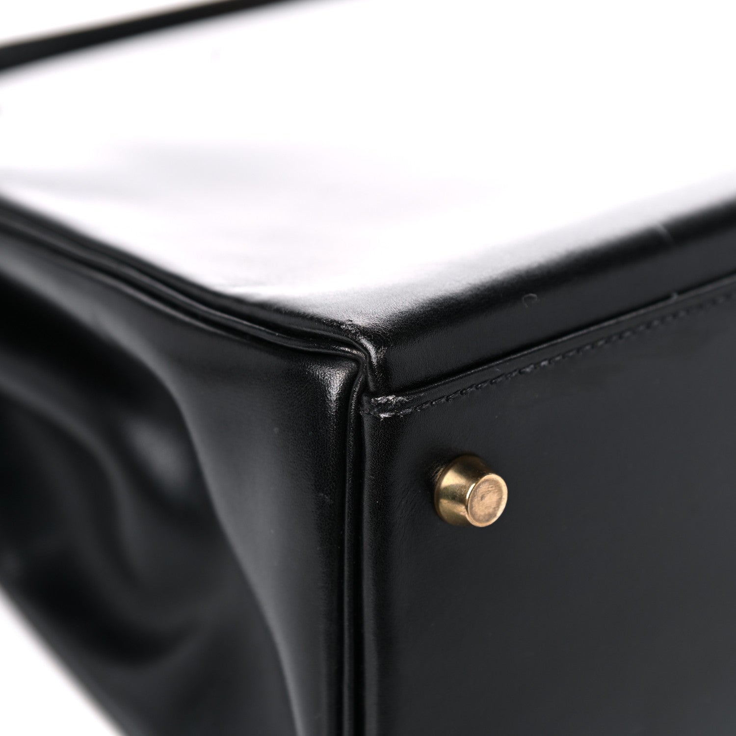 Hermes Box Kelly Retourne 32 Black 10 of 21