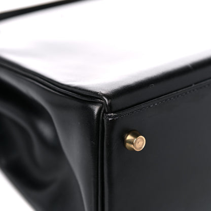 Hermes Box Kelly Retourne 32 Black 10 of 21